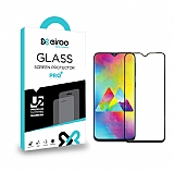 Eiroo Samsung Galaxy M20 Tempered Glass Full Siyah Cam Ekran Koruyucu