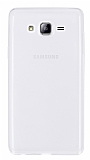 Samsung Galaxy On7 Ultra İnce Şeffaf Silikon Kılıf