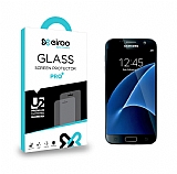 Eiroo Samsung Galaxy S7 Tempered Glass Cam Ekran Koruyucu