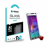 Eiroo Samsung N9100 Galaxy Note 4 Tempered Glass Ayna Silver Cam Ekran Koruyucu