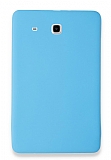 Eiroo Samsung T560 Galaxy Tab E Mavi Silikon Kılıf