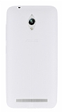 Asus ZenFone Go ZC500TG Deri Desenli Ultra İnce Şeffaf Silikon Kılıf