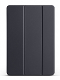 Eiroo Smart Huawei MatePad 11 2023 Kapaklı Siyah Deri Kılıf