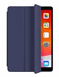Eiroo Smart iPad 10.2 (2021) Lacivert Deri Kılıf