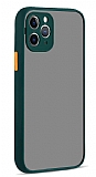 Eiroo Soft Touch iPhone 12 Pro 6.1 inç Ultra Koruma Yeşil Kılıf