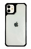 Eiroo Space iPhone 12 Mini 5.4 inç Siyah Rubber Kılıf