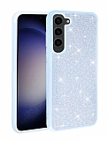 Eiroo Stone Sammsung Galaxy S23 Tal Mavi Silikon Klf