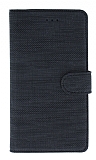 Eiroo Tabby Oppo A91 Czdanl Kapakl Siyah Deri Klf