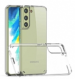 Eiroo Trace Samsung Galaxy S22 5G Şeffaf Silikon Kılıf