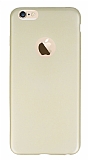 iPhone 6 Plus / 6 Plus Mat Gold Silikon Kılıf