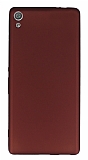 Sony Xperia XA Ultra Mat Bordo Silikon Kılıf