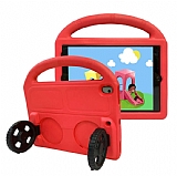 Eiroo Wheel Car iPad Pro 10.5 Ultra Koruma Kırmızı Kılıf