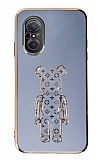 Eiroo Huawei nova 9 SE Bearbrick Standl Mavi Silikon Klf