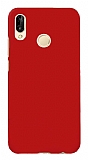 G-Case Huawei P20 Lite Deri Kırmızı Rubber Kılıf