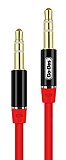Go Des GAC-209 3.5mm Kırmızı Aux Ses Kablosu 1m