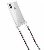hippi iPhone X / XS Willow Kumaş Askılı Ultra Koruma Telefon Kılıfı