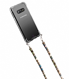 hippi Samsung Galaxy S10e Birch Kumaş Askılı Ultra Koruma Telefon Kılıfı
