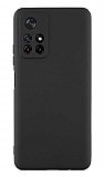 Xiaomi Poco M4 Pro 5G Mat Siyah Silikon Kılıf