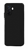 Huawei Nova Y70 Kamera Korumalı Siyah Silikon Kılıf