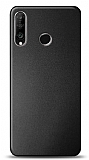 Huawei P30 Lite Metal Siyah Rubber Kılıf
