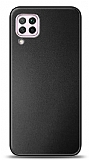 Huawei P40 Lite Metal Siyah Rubber Klf