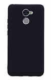 Huawei Y7 Prime Mat Siyah Silikon Klf