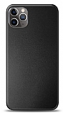 iPhone 11 Pro Max Metal Siyah Rubber Kılıf