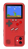 iPhone 11 Tetris Gameboy Krmz Telefon Klf