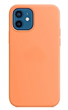 iPhone 12 Mini 5.4 in MacSafe zellikli Lansman Turuncu Klf