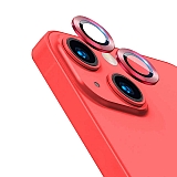 iPhone 13 / 13 Mini CL-02 Kırmızı Kamera Lens Koruyucu
