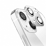 iPhone 13 / 13 Mini CL-03 Silver Kamera Lens Koruyucu