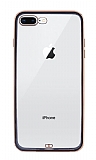iPhone 7 Plus / 8 Plus Kamera Korumalı Bumper Siyah Silikon Kılıf