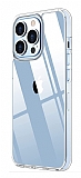 iPhone 14 Pro Max Ultra İnce Şeffaf Silikon Kılıf