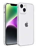 iPhone 14 Ultra İnce Şeffaf Silikon Kılıf