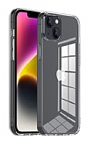 iPhone 15 Pro Ultra İnce Şeffaf Silikon Kılıf