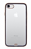 iPhone SE 2020 Kamera Korumalı Bumper Siyah Silikon Kılıf