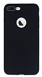iPhone 7 Plus Mat Siyah Silikon Kılıf