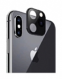 iPhone X / XS to iPhone 11 Pro Çeviren Siyah Kamera Koruyucu