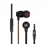 JBL T180A Siyah Mikrofonlu Kulakiçi Kulaklık
