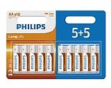 Philips Longlife Çinko Aa 5+5 Pil