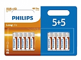 Philips Longlife Çinko Aaa 5+5 Pil