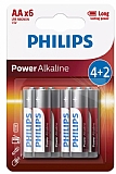 Philips Power Alkalin Aa 4+2 Pil