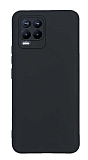 Realme 8 Kamera Korumal Mat Siyah Silikon Klf