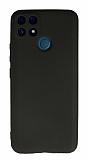 Realme C25 Kamera Korumal Siyah Silikon Klf