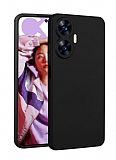 Realme C55 Kamera Korumalı Mat Siyah Silikon Kılıf
