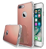 Ringke Fusion Mirror iPhone 7 Plus Ultra Koruma Rose Gold Kılıf