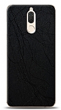 Dafoni Huawei Mate 10 Lite Siyah Electro Deri Görünümlü Telefon Kaplama