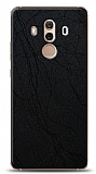 Dafoni Huawei Mate 10 Pro Siyah Electro Deri Görünümlü Telefon Kaplama