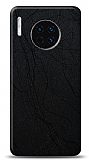 Dafoni Huawei Mate 30 Pro Siyah Electro Deri Görünümlü Telefon Kaplama