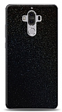 Dafoni Huawei Mate 9 Siyah Parlak Simli Telefon Kaplama